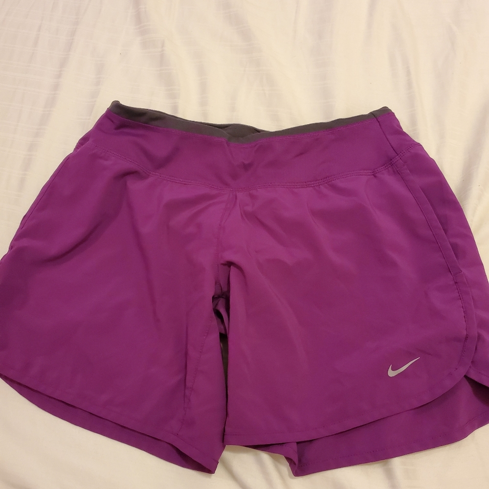 Nike Purple athletic shorts